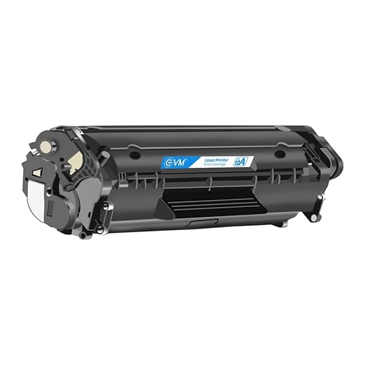 EVM ETC 12A Laser Printer Cartridge for HP LJ 1010/1012/1015/1018/1020/1022/1022N/1022NW/3015/3020/3030/3050/3052/3055/M1005/M1005/MFP/M1319f MFP, Canon LS LBP2900/2900B/3000