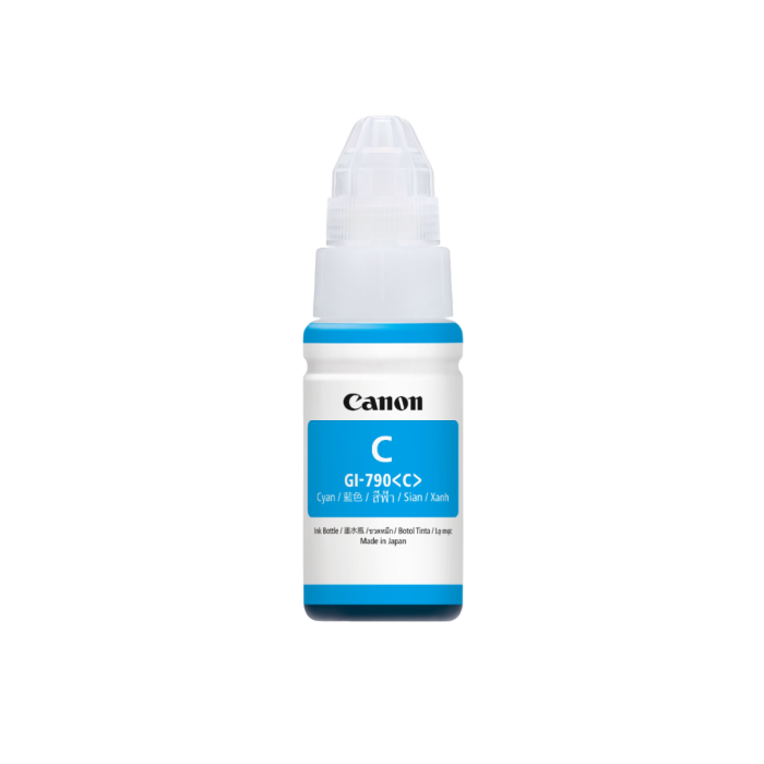 Canon PIXMA GI790 Cyan Ink Bottle for G1010, G2000, G2012, G3000, G3010, G3012, G4010