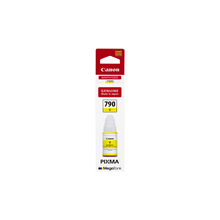 Canon PIXMA GI790 Yellow Ink Bottle for G1010, G2000, G2012, G3000, G3010, G3012, G4010