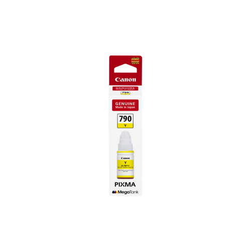 Canon PIXMA GI790 Yellow Ink Bottle for G1010, G2000, G2012, G3000, G3010, G3012, G4010
